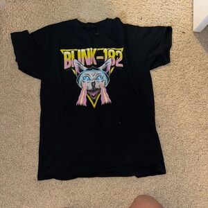 Black Blink-182 Graphic T-Shirt